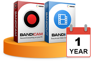 Bandicam + Bandicut 套餐 / 年