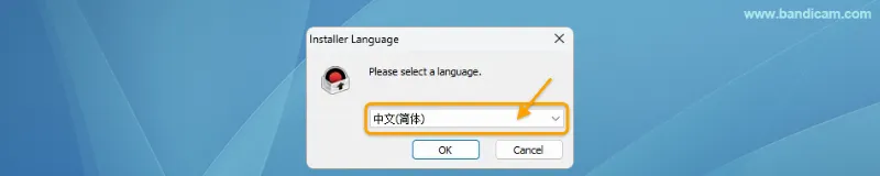 选择语言 - Bandicam(班迪录屏) 选择语言 Bandicam 安装向导 - Bandicam(班迪录屏)