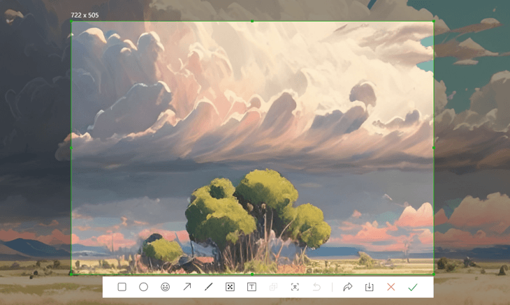 区域截图- 电脑怎么快速截图